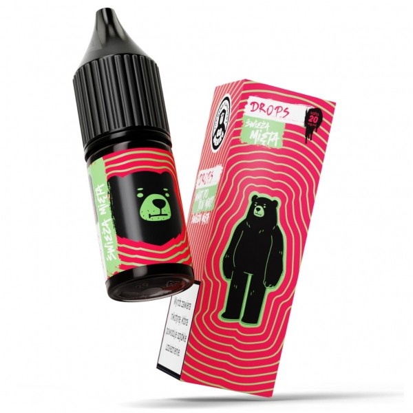 Liquid GO BEARS Drops 10ml Świeża Mięta 20mg