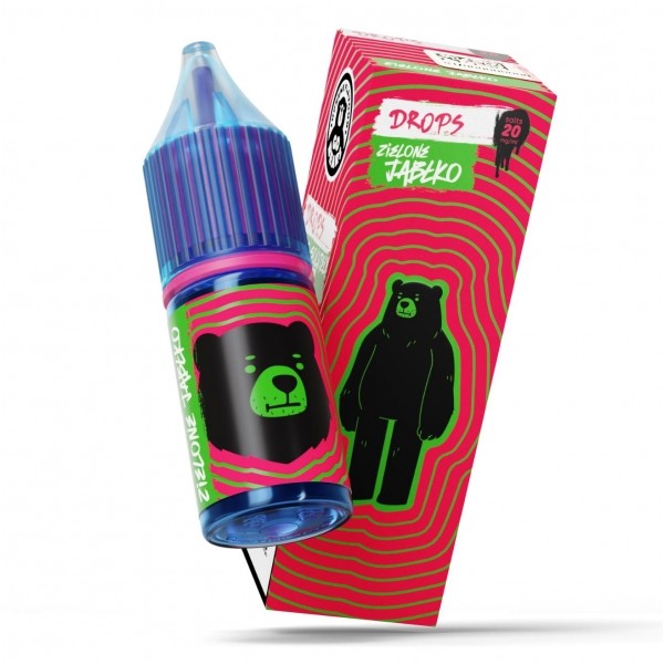 Liquid GO BEARS Drops 10ml Zielone Jabłko 20mg