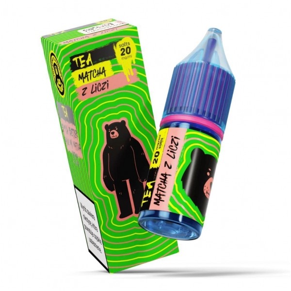 Liquid GO BEARS Tea SS+ 10ml Matcha z Liczi 20mg