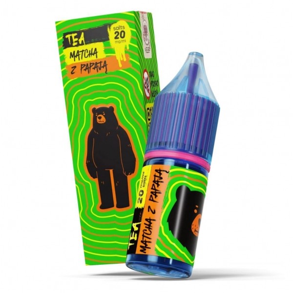 Liquid GO BEARS Tea SS+ 10ml Matcha z Papają 20mg