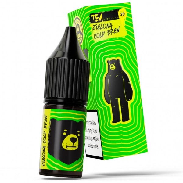 Liquid GO BEARS Tea SS+ 10ml Zielona Herbata Cold Brew 20mg
