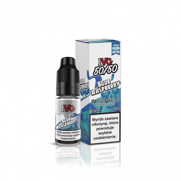 Liquid IVG 50/50 Blue Raspberry 10ml