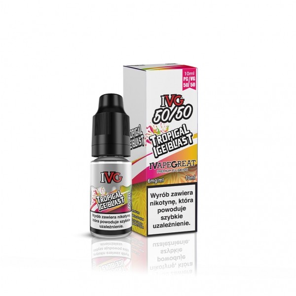 Liquid IVG 50/50 Tropical Ice Blast 10ml