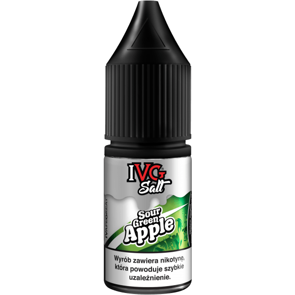 Liquid IVG Salt Sour Green Apple 20mg 10ml