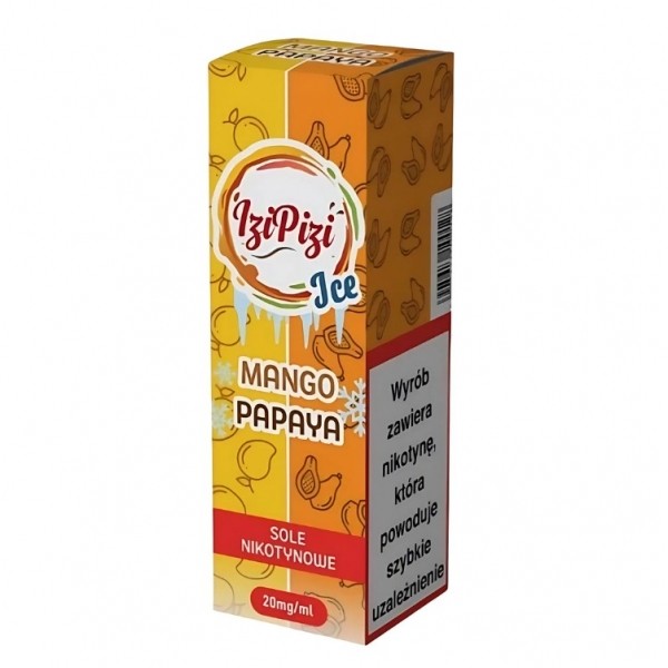 Liquid Izi Pizi Salt 10ml Mango Papaya Ice 20mg