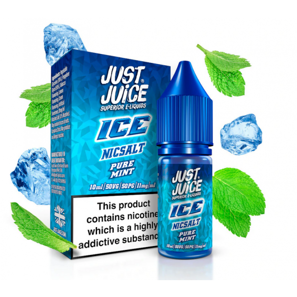 Liquid JUST JUICE 10ml Ice Pure Mint 20mg