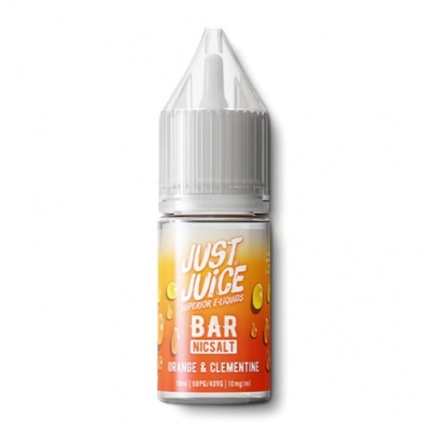 Liquid Just Juice BAR Salt 10ml Orange Clementine 20mg