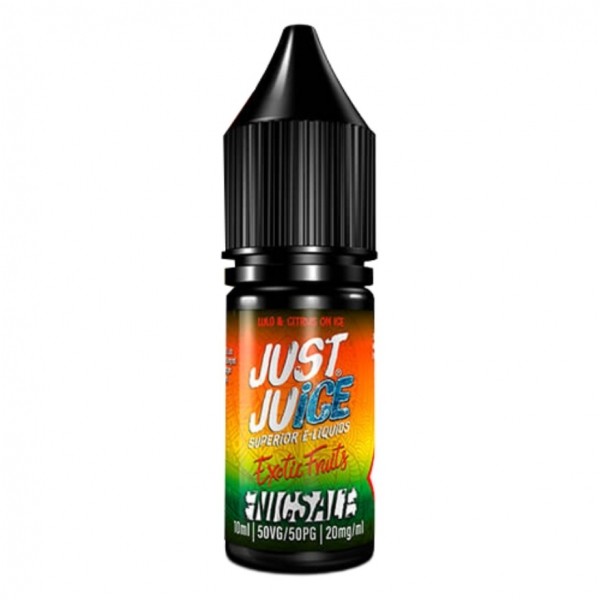 Liquid Just Juice Exotic Fruits 10ml Lulo & Citrus On Ice 20mg