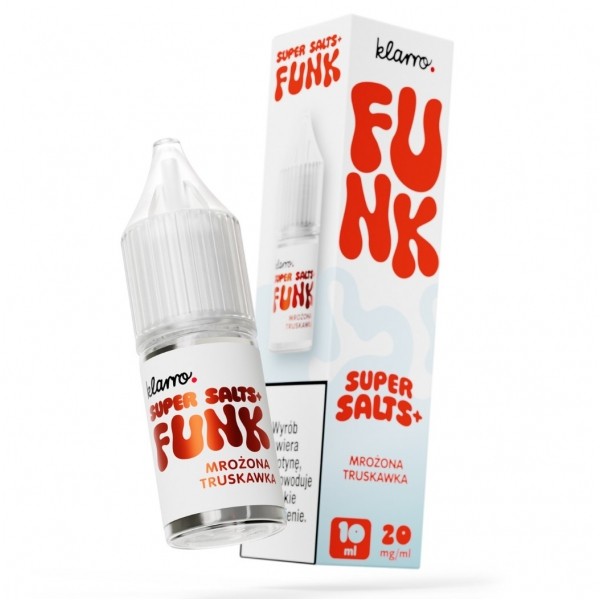 Liquid Klarro Funk Super Salts+ 10ml Mrożona Truskawka 20mg