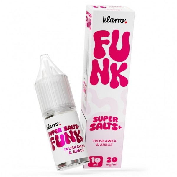 Liquid Klarro Funk Super Salts+ 10ml Truskawka Arbuz 20mg