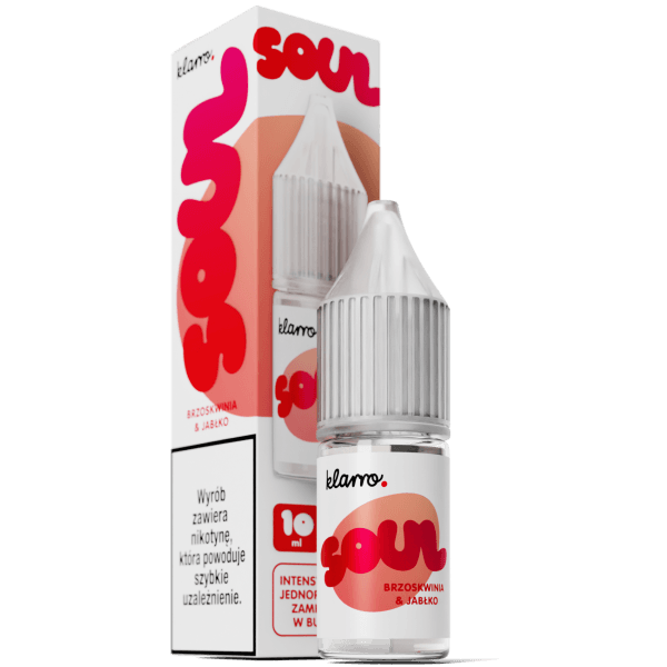 Liquid KLARRO Soul Salt 10ml Brzoskwinia Jabłko 20mg