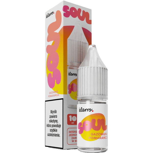 Liquid KLARRO Soul Salt 10ml Gazowana Pomarańcza 20mg