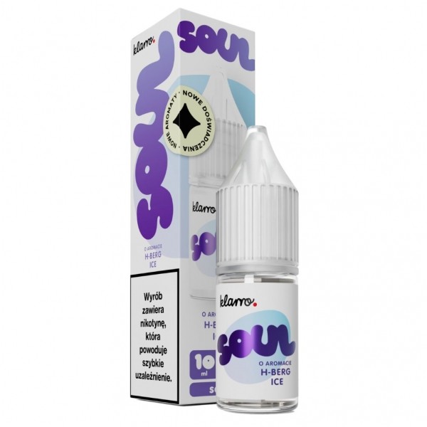 Liquid Klarro Soul Salt 10ml H-Berg Ice 20mg