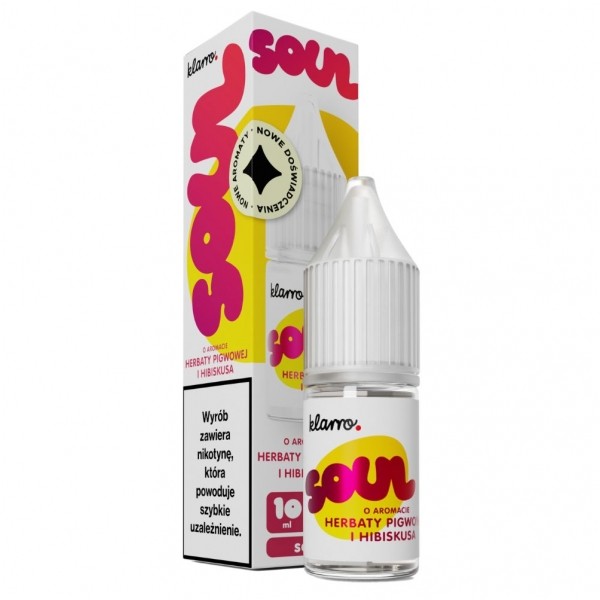 Liquid Klarro Soul Salt 10ml Herbata Pigwowa & Hibiskus 20mg