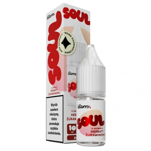 Liquid Klarro Soul Salt 10ml Herbata Żurawinowa 20mg
