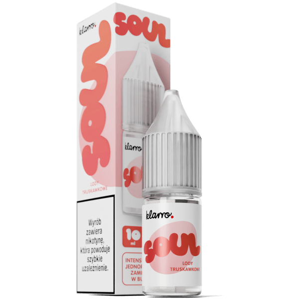 Liquid KLARRO Soul Salt 10ml Lody Truskawkowe 20mg