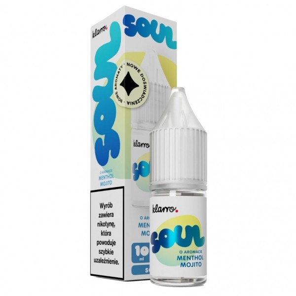 Liquid Klarro Soul Salt 10ml Menthol Mojito 20mg