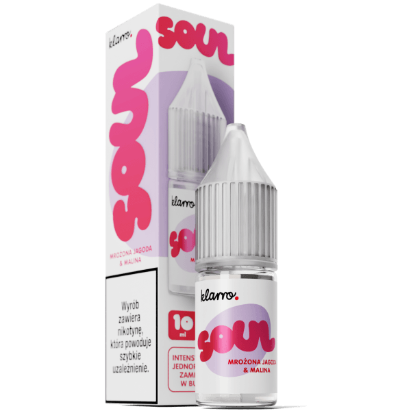Liquid KLARRO Soul Salt 10ml Mrożona Jagoda & Malina 20mg