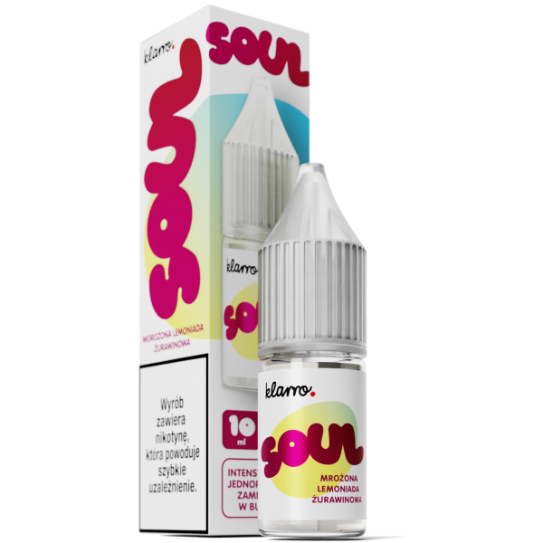 Liquid KLARRO Soul Salt 10ml Mrożona Lemoniada Żurawinowa 20mg