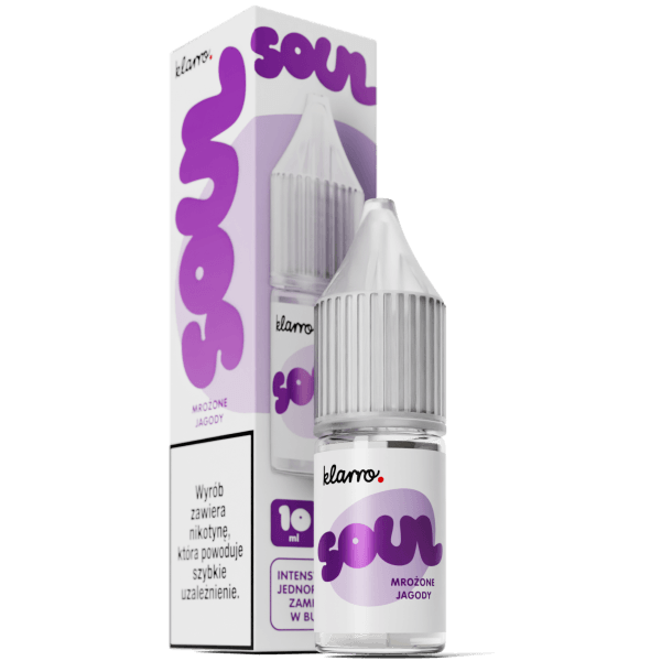 Liquid KLARRO Soul Salt 10ml Mrożone Jagody 20mg