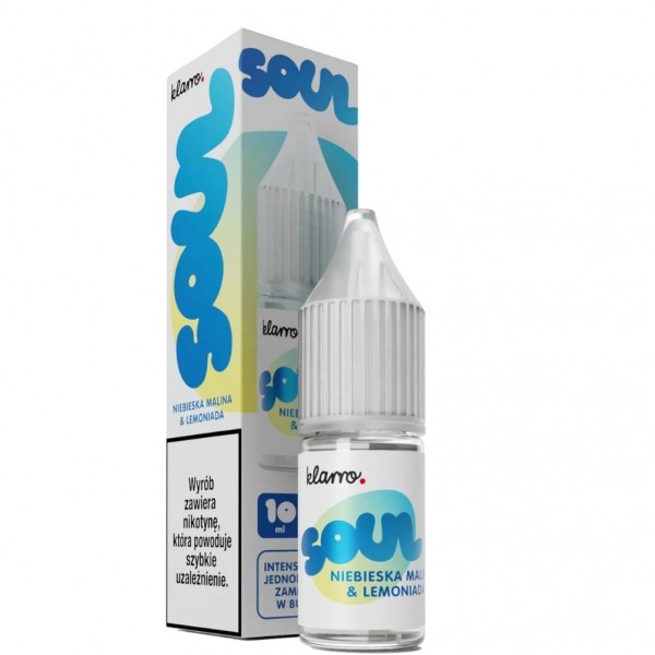 Liquid KLARRO Soul Salt 10ml Niebieska Malina Lemoniada 20mg