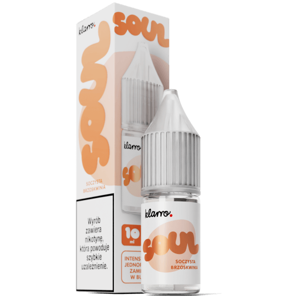 Liquid KLARRO Soul Salt 10ml Soczysta Brzoskwinia 20mg