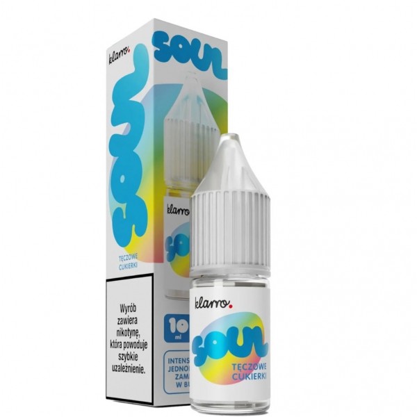 Liquid KLARRO Soul Salt 10ml Tęczowe Cukierki 20mg
