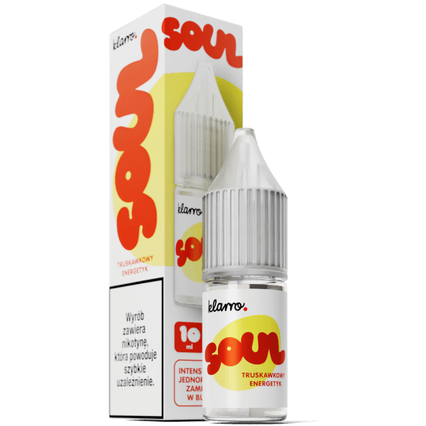 Liquid KLARRO Soul Salt 10ml Truskawkowy Energetyk 20mg