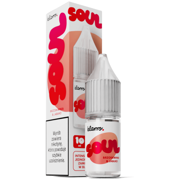 Liquid KLARRO Soul Salt Brzoskwinia Jabłko 10ml 20mg