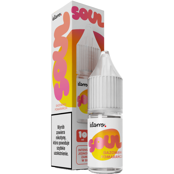 Liquid KLARRO Soul Salt Gazowana Pomarańcza 10ml 20mg