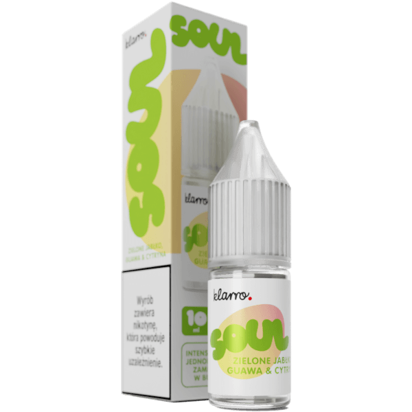 Liquid KLARRO Soul Salt Jabłko Guawa Cytryna 10ml 20mg