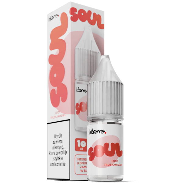 Liquid KLARRO Soul Salt Lody Truskawkowe 10ml 20mg