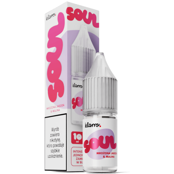 Liquid KLARRO Soul Salt Mrożona Jagoda & Malina 10ml 20mg