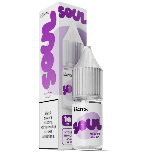 Liquid KLARRO Soul Salt Mrożone Jagody 10ml 20mg