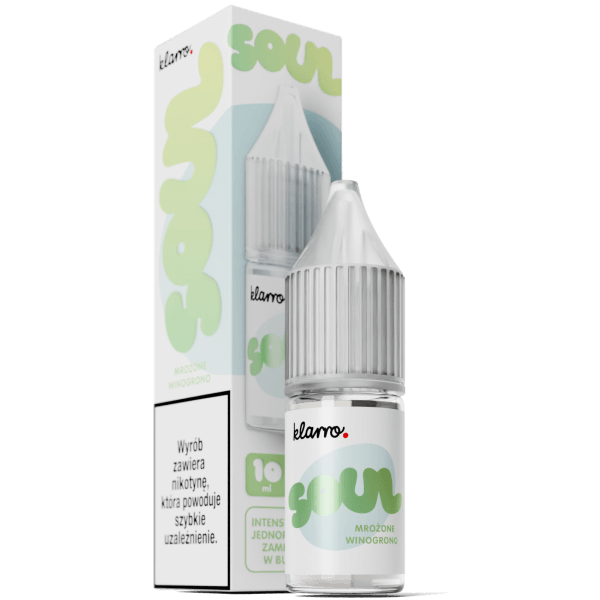 Liquid KLARRO Soul Salt Mrożone Winogrono 10ml 20mg