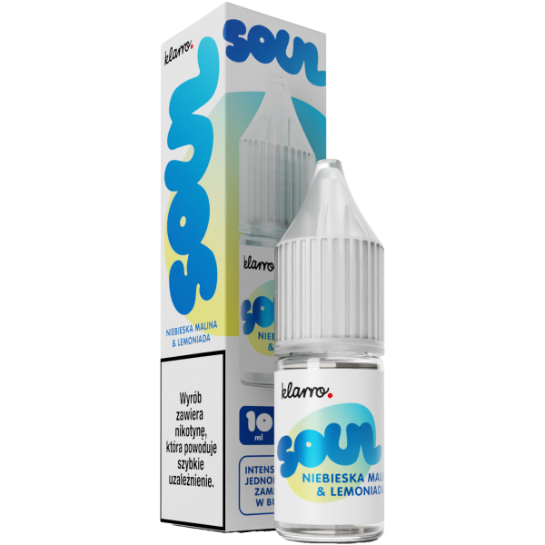 Liquid KLARRO Soul Salt Niebieska Malina Lemoniada 10ml 20mg