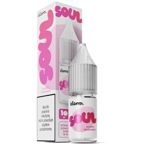 Liquid KLARRO Soul Salt Słodka Truskawka 10ml 20mg