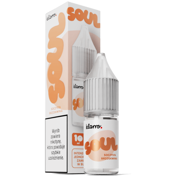 Liquid KLARRO Soul Salt Soczysta Brzoskwinia 10ml 20mg