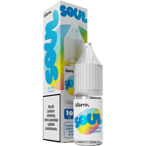 Liquid KLARRO Soul Salt Tęczowe Cukierki 10ml 20mg