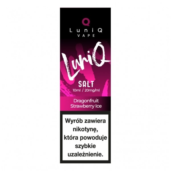 Liquid LuniQ Salt 10ml Dragonfruit Strawberry Ice 20mg