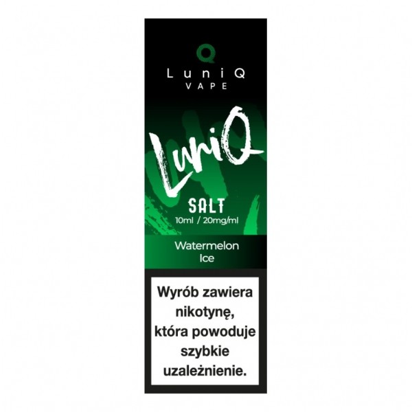 Liquid LuniQ Salt 10ml Watermelon Ice 20mg
