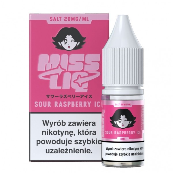 Liquid Miss Liq Salt 8ml Sour Raspberry Ice 20mg