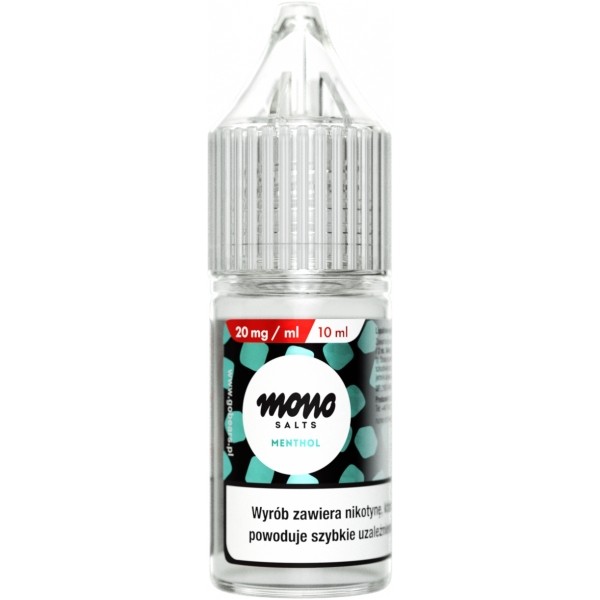 Liquid MONO Salt 10ml Menthol 20mg