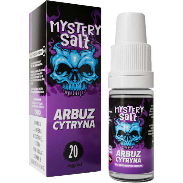 Liquid MYSTERY Salt 10ml Arbuz Cytryna 20mg