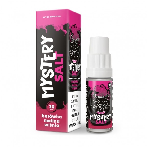 Liquid Mystery Salt 10ml Borówka Malina Wiśnia 20mg