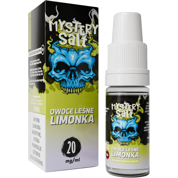 Liquid MYSTERY Salt 10ml Owoce leśne Limonka 20mg