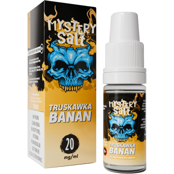 Liquid MYSTERY Salt 10ml Truskawka Banan 20mg