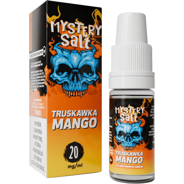 Liquid MYSTERY Salt 10ml Truskawka Mango 20mg