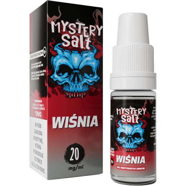 Liquid MYSTERY Salt 10ml Wiśnia 20mg