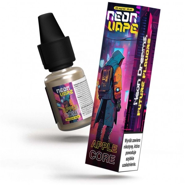 Liquid Neon Vape Salt 10ml Apple Core 20mg